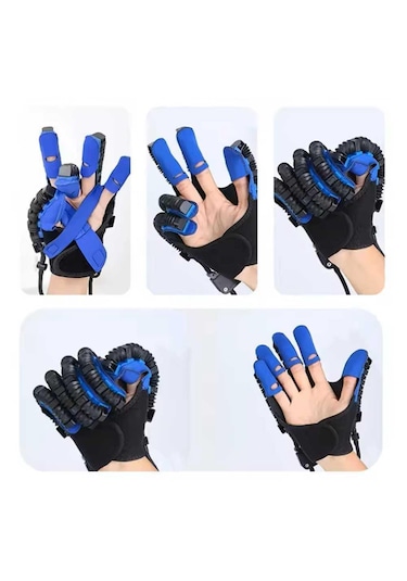 El Egzersiz Eğitim Rehabilitasyon Robot Eldiveni Sol El