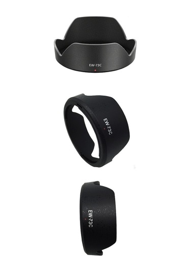 Canon EF-S 10-18 MM f/4.5-5.6 IS STM için EW-73C Parasoley