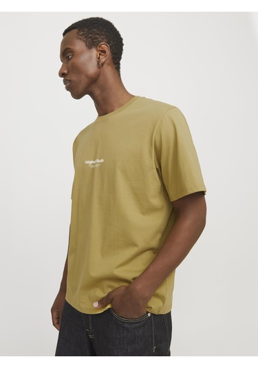 Jorvesterbro Tee Ss Crew Neck Noos Cedar Cedar Çok Renkli