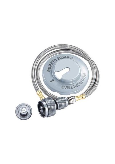 Tongxida Z28-60 Çelik/bakır Isı Dayanıklı Lpg Hortumu, 33/60 Cm, 2 Adaptörlü, Renkli, Kamp Piknik İçin Çok Renkli