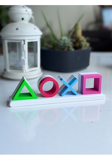 Dekoratif Playstation Aksesuarı ,masa Üstü Playstation Dekoru