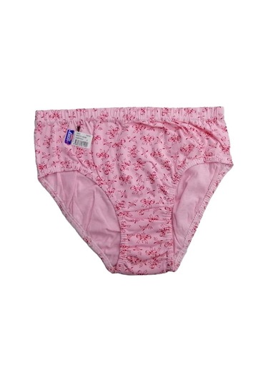 12 Adet Sedef Yıldız Bayan Desenli Empirme Külot 1023 Çok Renkli