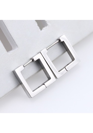 Jzcat Erkekler Ve Kadınlar İçin Geometrik Şekilli Küpeler-tgeh19