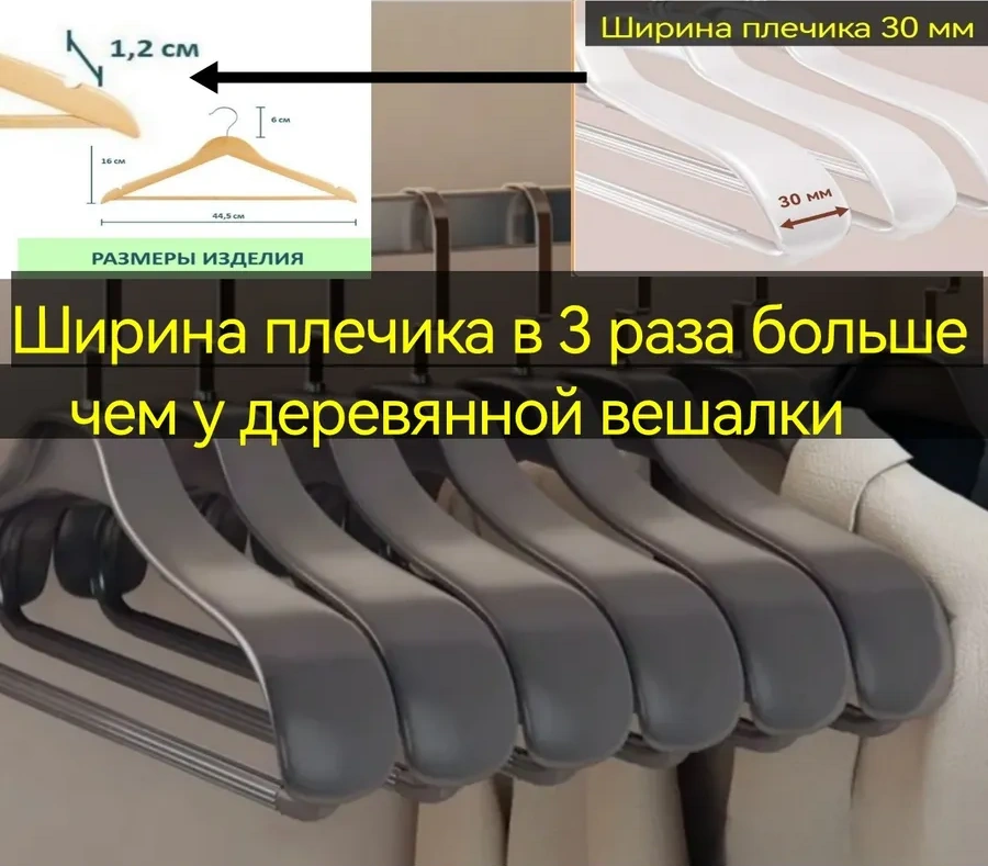 5 Adet Giysi Askısı 333995231 Koyu Gri