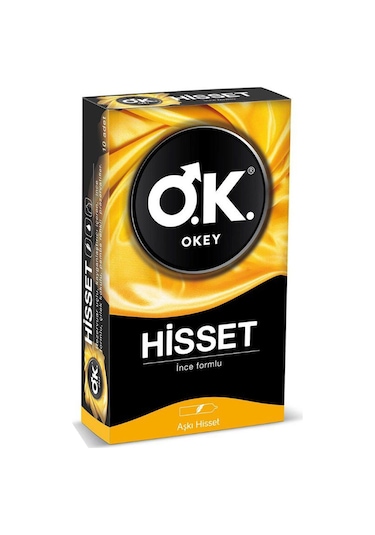 Okey Hisset Prezervatif 10'lu