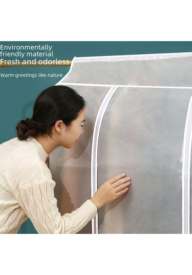 50 80 120 Yüksek Askılı Cep, Şeffaf Ve Yıkanabilir ŞEFFAF