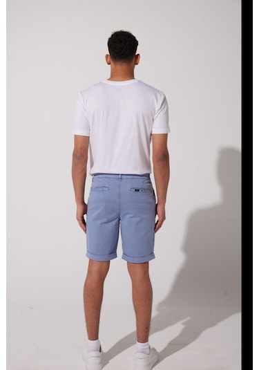 Regular Fit Normal Kesim Normal Bel Lacivert Esnek Şort L231145410 Navy