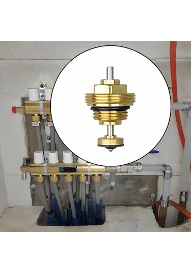Suntek Su Dağıtım Vanası Çekirdeği Yerden Isıtma Manifold A