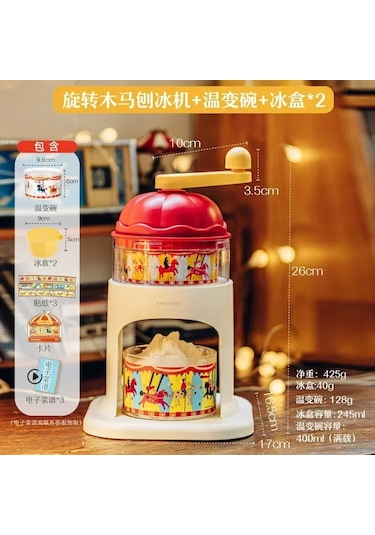 Ev Ve Dış Mekan Kullanımı İçin Mini El Kranklı Buz Kırıcı