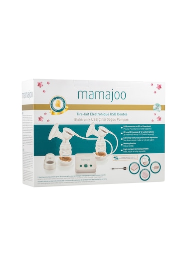 Mamajoo MMJ-2858 USB Elektrikli Çiftli Göğüs Pompası