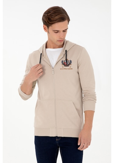 U.s. Polo Assn. Erkek Taş Hırka Örme 50293649-vr049 Taş