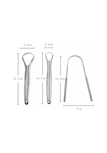 1 Adet Kişisel Sağlık Paslanmaz Çelik Dil Scarpers Temizleyici Hijyen Ürünleri 1pc Gs13