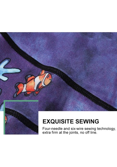 Paıyıge Kadın Baskılı Deniz Altı Hk53 Yoga Pantolonu