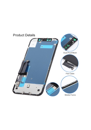 Apple Uyumlu iPhone Xr İçin Gx Incell Lcd Ekran