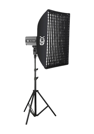 Gdx Ml150w Bicolor Led Tekli Video Işığı Seti Çantalı Bowens Mount Profesyonel Sürekli Işık