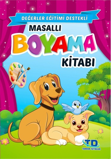 Masallı Boyama Kitabı