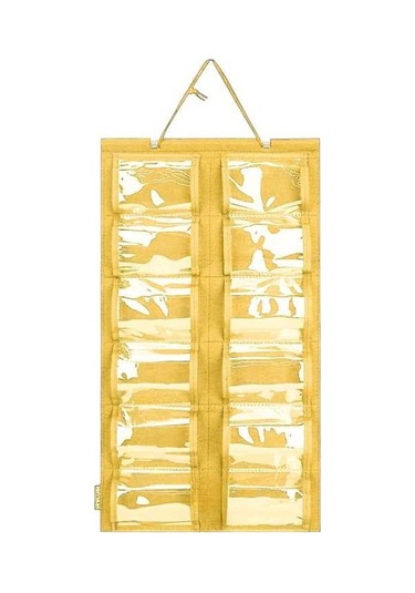 Pazly Suntek Karate Kemer Sergileme Rafı - Boks, Judo, Muay Thai Sarı Renk Sarı