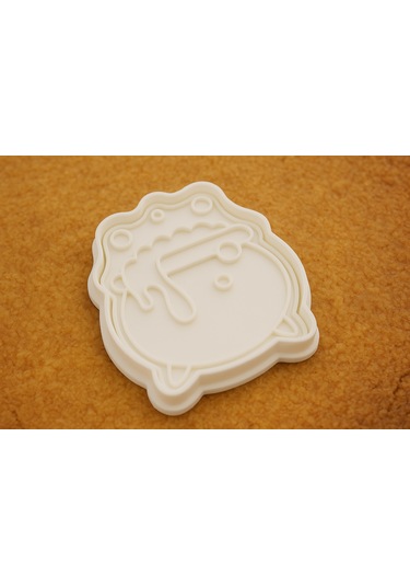 Cadı Ve Kazan Temalı Kurabiye Kalıbı Seti - 2 Li Eğlenceli Tematik Kalıp Seti Beyaz Cadı Ve Kazan Temalı Kurabiye Kalıbı Seti - 2 Li Eğlenceli Tematik Kalıp Seti Beyaz