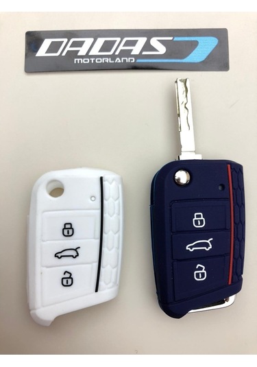 Vw Tiguan Caravelle Skoda Seat Slikon Anahtar Kılıfı Koruma