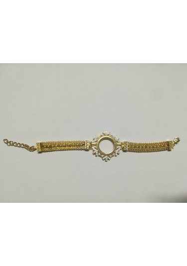 Soma Tesbih Örme Hasır Model Taşlı Kar Tanesi Çeyreklik Pirinç Lak Kaplama Bileklik Çok Renkli