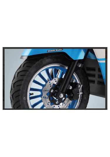 Nanok Lia 50 Scooter Beyaz - Mavi