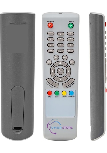Silvermax Dm 800 Fta Uydu Alıcı Kumandası