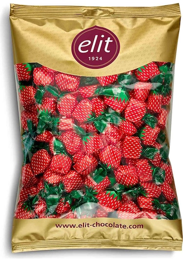 Elit Çilek Dolgulu Şeker 1 KG