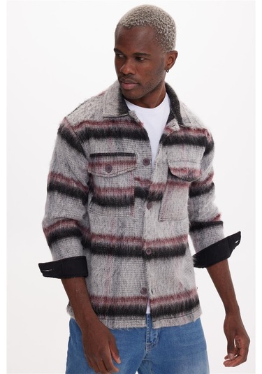 Nordıck Gri Basıc Gömlek Gri