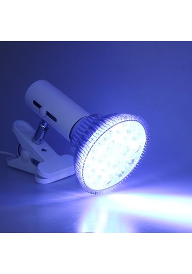 Silkroadselect Yalnızca Abd Fiş Stili Tutucusu Akvaryum Led Aydınlatma Klipsli Lamba 54w Led Balık Yetiştirme Beyaz Mavi Renk Aydınlatma Eu Fişi Deniz Mercanı Tuzlu Su Için Beyaz