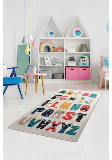 Monsters 100X160 Çocuk Ve Bebek Halısı Çok Renkli