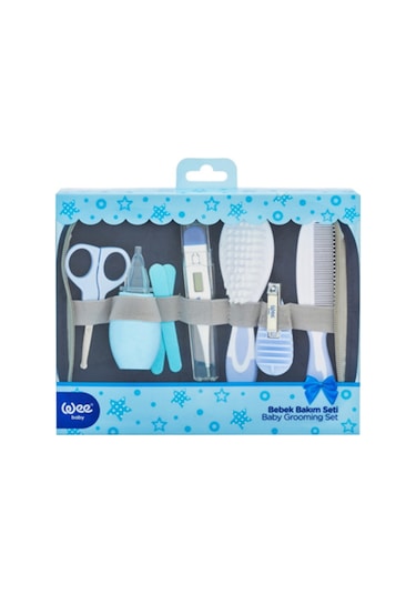 Wee Baby Mavi Bebek Bakım Seti
