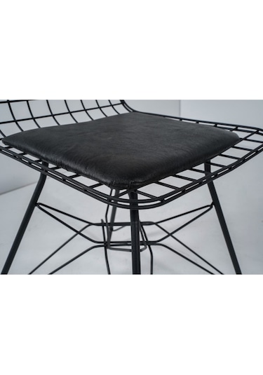 Avvio Home Yonca Tel Kafes 4 Kişilik Tel Ayaklı Stork Masa Sandalye Takımı -8765a6c9