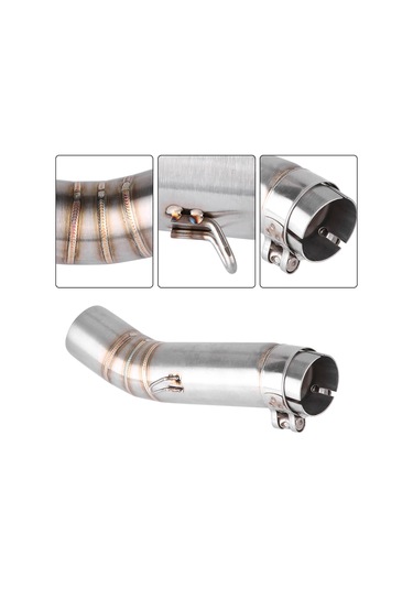 Lemestar Stainless Steel Motor Güçlendirme Borusu - 51mm Tipi, Isı Azaltıcı, 2013-2015 Honda Cbr500r/cb500x/cb500f İçin Eşleşir