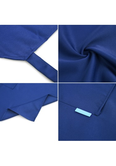 Springsun "çok Amaçlı Mutfak Önlüğü - Ayarlanabilir Boyun Askılı, 2 Cep, Erkek Ve Kadın İçin" Mavi