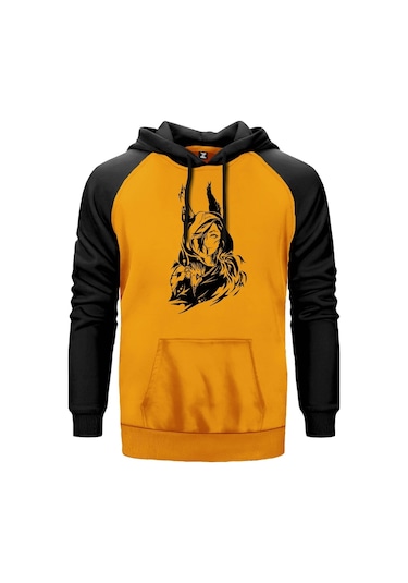 League Of Legends Xayah Sar Reglan Kol Unisex Sweat Hoodie Sar L Fiyatlar ve Ozellikleri