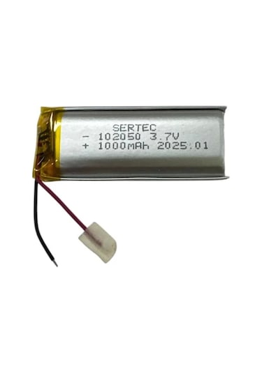 102050 3.7v 1000mah Li-polymer Pil Devreli/1.5a