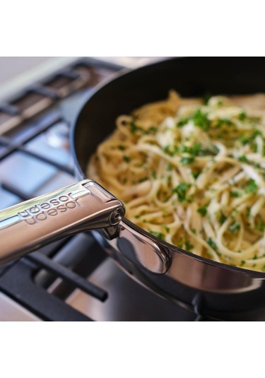 Joseph Joseph 1000057 Space 28 Cm Çelik Seramik Kızartma Tavası Inox