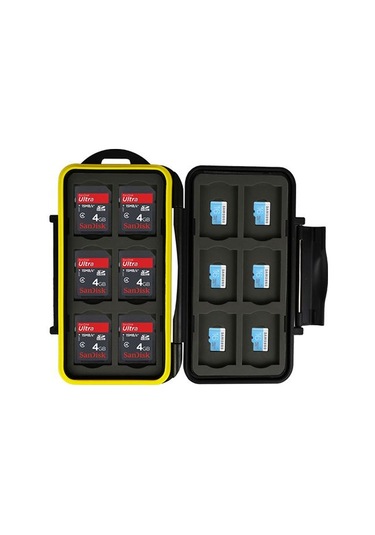 Jjc Mc-Sdmsd24 Sd ve Micro Sd Hafıza Kartları için Muhafaza Kabı