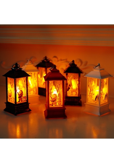 LED IŞIKLI MUM NOEL BABA KARDAN ADAM DEKOR IŞIK YILBAŞI IŞIKLARI DEKOR MASA LAMBASI NOEL PİLLİ LED IŞIK