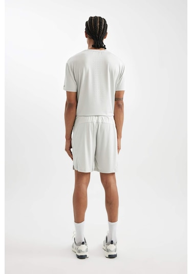 DeFactoFit Standart Fit Normal Kesim Sporcu Kısa Paça Şort C9176AX24AUGR493