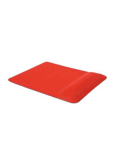 Newdaki Kırmızı Dikdörtgen Bilgisiyar Notebook Bileklik Destekli Ergonomik Optik Mousepad 19x23 cm