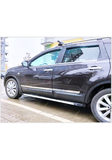 Nissan Qashqai Krom Yan Kapı Çıtası 6 Prç 2007-2014 Arası P.çelik