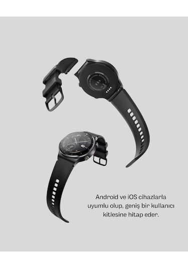 Akıllı Saat Nfc - Bluetooth Arama Ve Kablosuz Şarj Özellikli