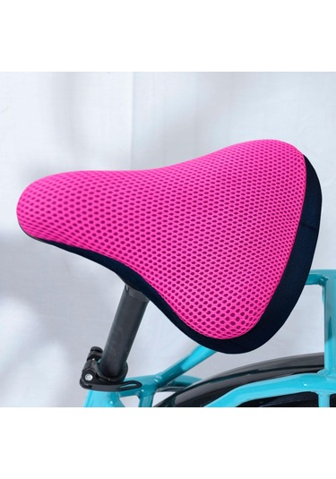 Suntek Bisiklet Selesi Kılıfı Yumuşak Kırmızı-gül Pembe