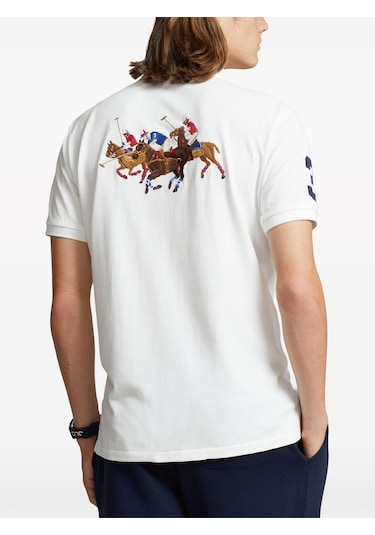 Polo Ralph Lauren Erkek T-shırt 710935534001 710935534001 Beyaz Beyaz