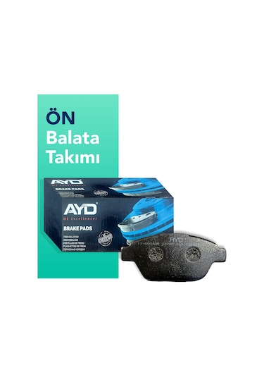 Ayd Citroen C4 Ön Fren Takım Balatası 2009-2018
