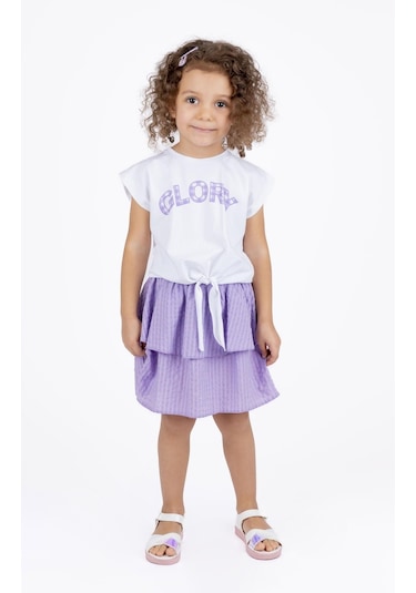 Bestkids Kız Çocuk Volanlı Etek 001