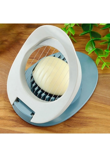 Suntek Paslanmaz Çelik Doğrama Bölmesi Yumurta Kesici Tel Mavi