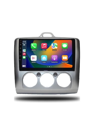 Avaydel Ford Focus 2 Android Carplay Multimedya 2007-2011 Manuel Klima 8GB RAM + 128GB Hafıza + 4 Çekirdek