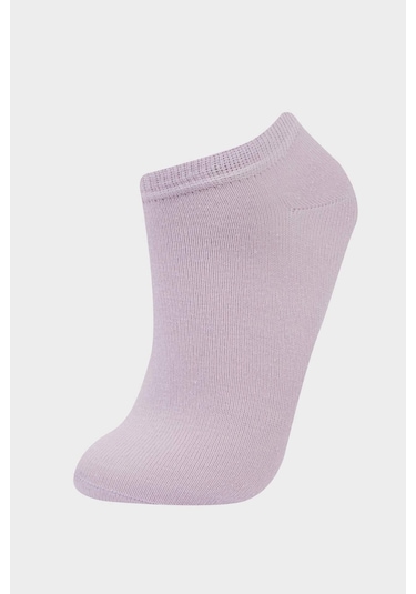 Defacto Kız Çocuk 5li Pamuklu Patik Çorap F8692a8nskr1 ÇoK Renkli